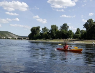 Kayak proche d Argentat
